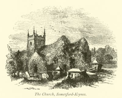 Kirken, Somerford-Keynes av English School