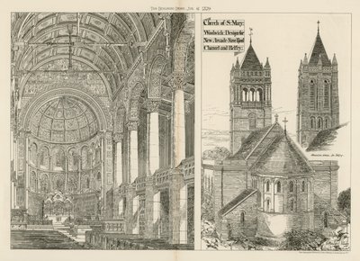 Church of St Mary i Woolwich av English School