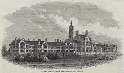 The City Lunatic Asylum, nær Dartford av English School