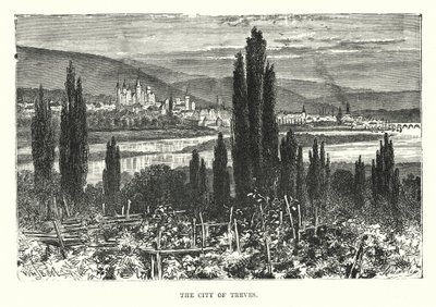 The City of Treves (gravering) av English School