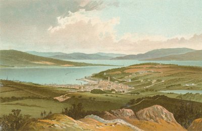 Clyde und Rothesay Bay fra Barone Hill av English School