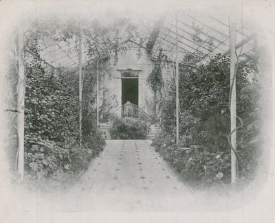 Conservatory-inngangen til Wimbledon Park House av English School