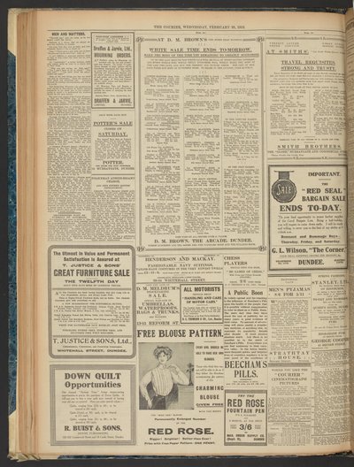 Kureren, 28. februar 1912 av English School