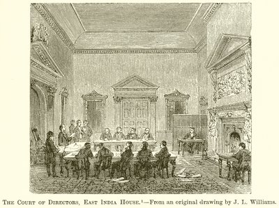 The Court of Directors, East India House av English School