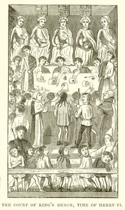 The Court of Kings Bench, Henry VIs tid av English School