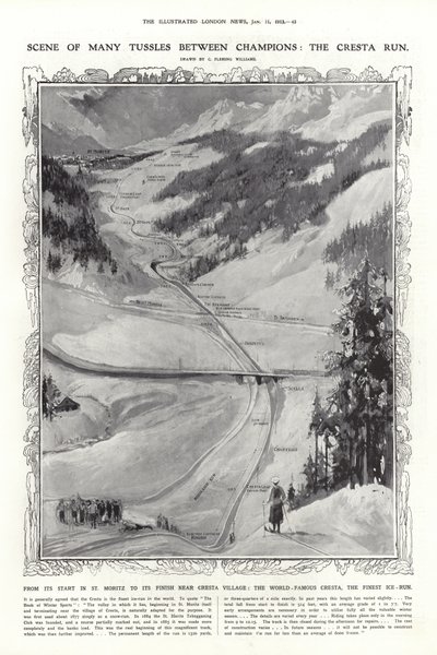 Cresta Run, St Moritz, Sveits av English School