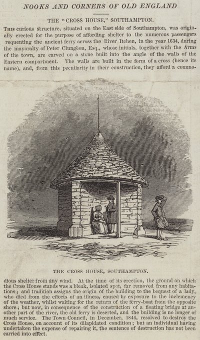 "Cross House", Southampton (gravering) av English School