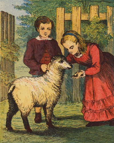 Gjøklammen (fargelitografi) av English School