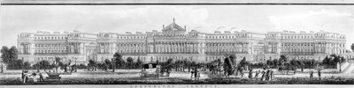 The Cumberland Terrace, 1831 av English School
