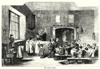 The Dame's School (gravering) av English School