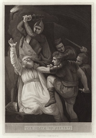 Becketts død av English School