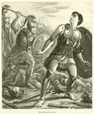 Patroklos død av English School
