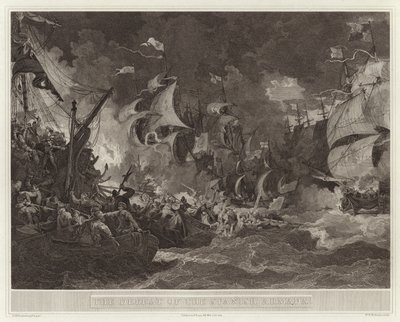 Nederlaget til den spanske armadaen av English School