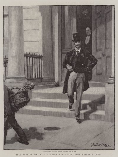 The Despotic Lady (gravering) av English School