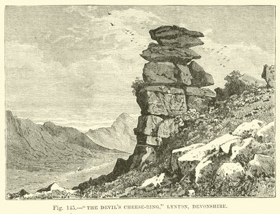 The Devils Cheese-Ring, Lynton, Devonshire av English School