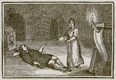 Den berusede ektemannen (gravering) av English School