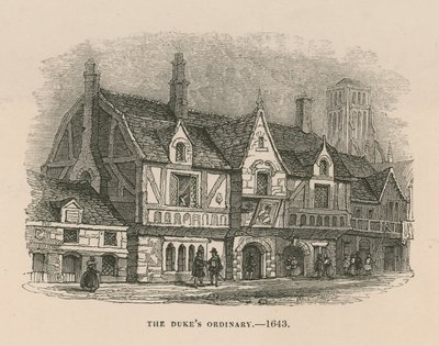 The Dukes Ordinary, 1643 av English School