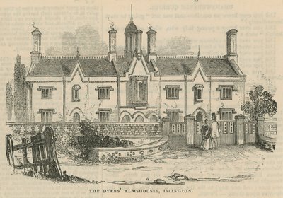 Dyers Almshouses i Islington av English School