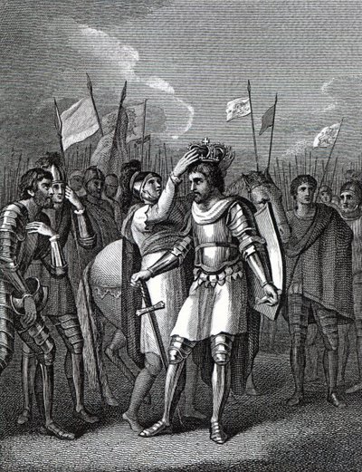 Jarlen av Richmond valgte konge etter slaget ved Bosworth, fra 