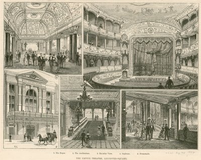 Empire Theatre, Leicester Square, London av English School