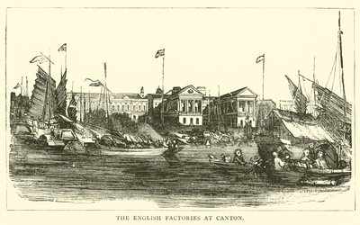 De engelske fabrikkene i Canton av English School
