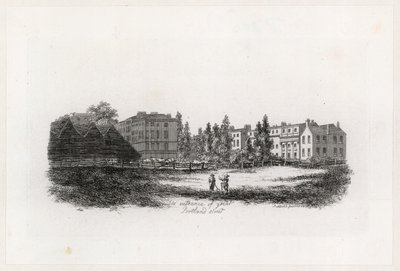 Inngangen til Great Portland Street, Marylebone, London av English School