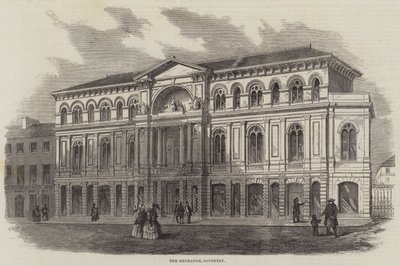 The Exchange at Coventry (gravering) av English School