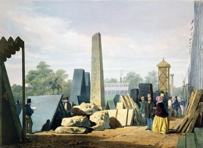 The Exterior, fra Dickinsons Comprehensive Pictures of the Great Exhibition of 1851, publisert 1854 av English School