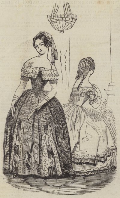 The Fashions (gravering) av English School