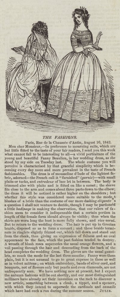 The Fashions (gravering) av English School