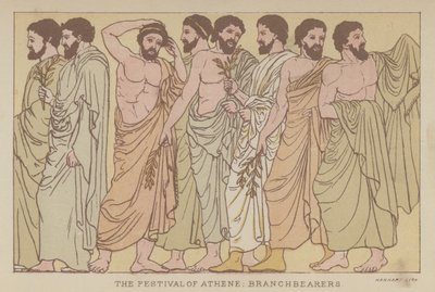 Das Fest der Athene, Zweigträger von English School