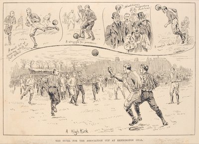 Finalen for Association Cup på Kennington Oval, 
