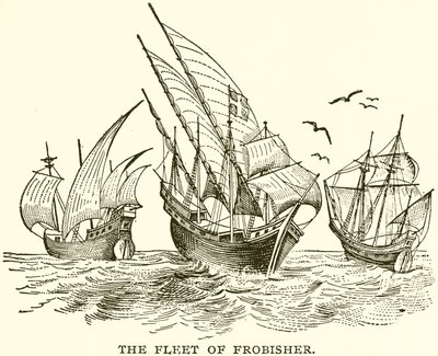 Flåten til Frobisher av English School