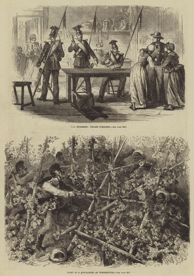 Den fransk-prøyssiske krigen (gravering) av English School