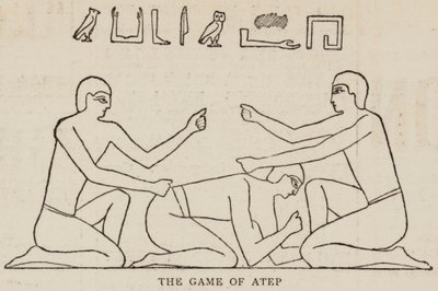 The Game of Atep (gravering) av English School