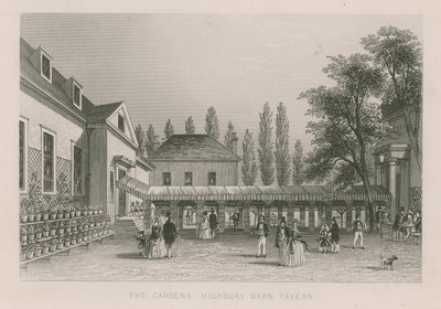 Hagene ved Highbury Barn Tavern av English School