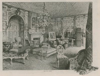 The Gilt Room, Holland House av English School