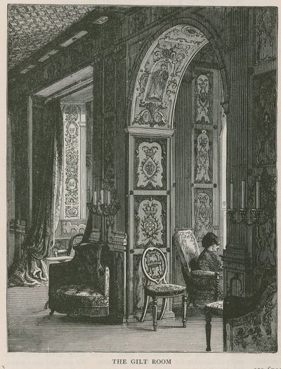 The Gilt Room, Holland House av English School