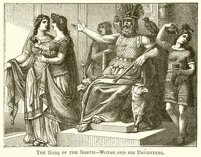 Nordens guder - Wotan og hans døtre av English School
