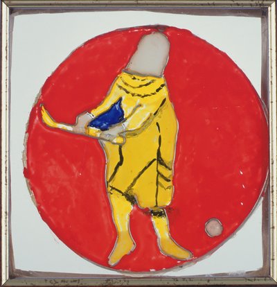 The Golfer, også kjent som Crecy Window, fra østvinduet, ca. 1340 av English School