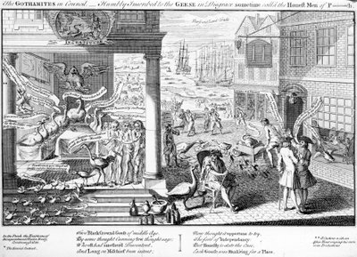 Gothamittene i rådet, 1761 av English School