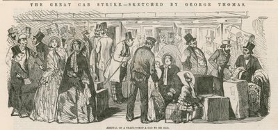 The Great Cab Strike: Ankomst av et tog - ikke en drosje å få av English School