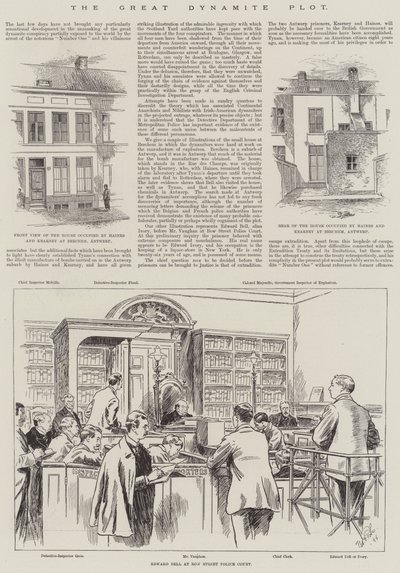 The Great Dynamite Plot (gravering) av English School