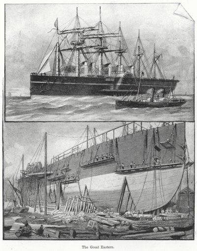 The Great Eastern (gravering) av English School
