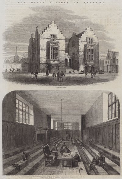 The Great Schools of England (gravering) av English School