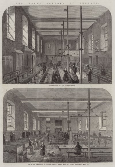 The Great Schools of England (gravering) av English School