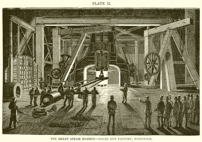 Der große Dampfhammer - Königliche Waffenfabrik, Woolwich von English School