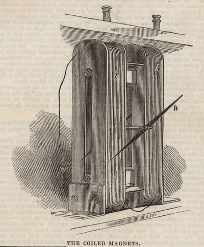 The Great Western Electric Telegraph: The coiled magnets av English School
