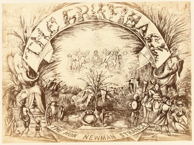 The Griffinage, Hon. Newman Strange, side fra The Delhi Sketchbook, 1850-54 av English School