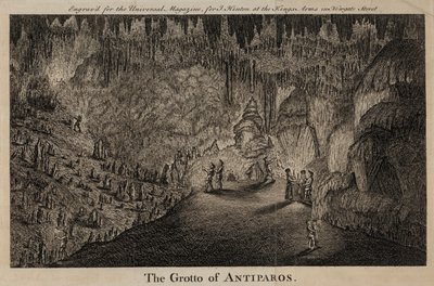 Antiparos-grotten, Hellas av English School